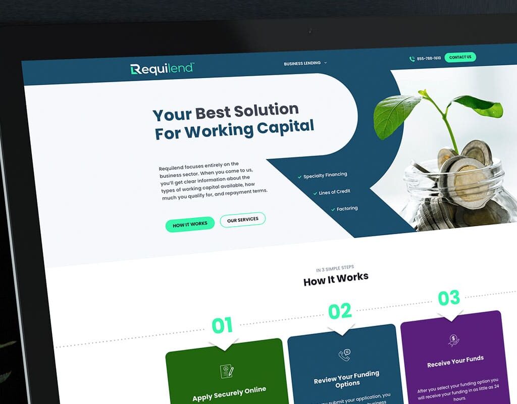 Website Logo Example - Requilend