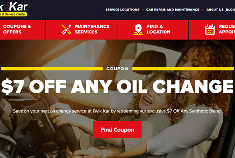 Custom web design for auto repair franchises