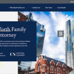 Custom Web Design for Fort Worth Family Lawyer