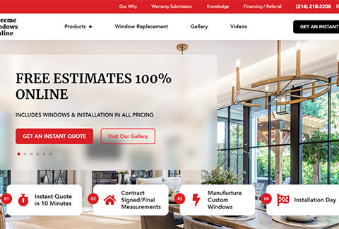 Web Design for Austin Windows Company