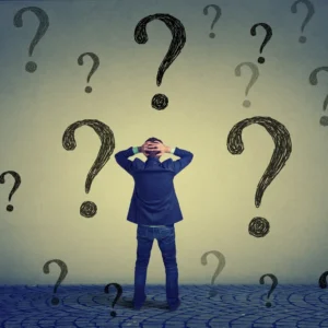 Man making a decision for his business