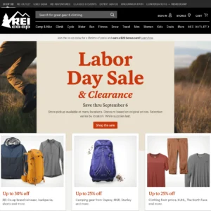 Screen Shot Of Well Designed E-Commerce Site