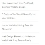 Big D Creative Recent Blog Posts.